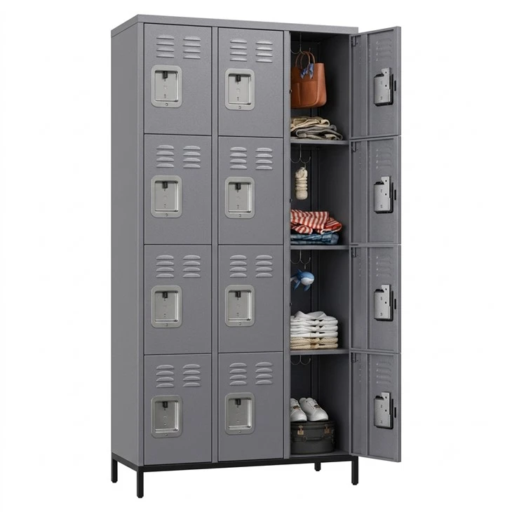 18-pòt Steel Locker